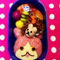 ゆぅたんのママ's cooksnap of when they made 鶉のクマちゃん（キャラ弁オカズ）.