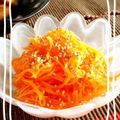 桜井凛子's cooksnap of when they made 人参嫌いもモリモリいける 簡単人参ナムル.