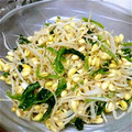 みぃこm's cooksnap of when they made たっぷりもやしとほうれん草のナムル.