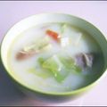 tazaki's cooksnap of when they made 残った野菜で簡単ミルクスープ♪.