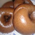 じゃーみん's cooksnap of when they made 自家製酵母チョコココアベーグル.
