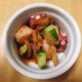 チヒナコ's cooksnap of when they made タコ＆きゅうりのキムチ和え～♪.