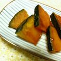 キョク's cooksnap of when they made カボチャの甘辛おやつ♪.