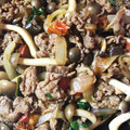 Myisuke's cooksnap of when they made 和風イタリアン☆牛肉しそトマト炒め.