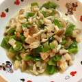 ゆきみたまご's cooksnap of when they made 簡単！ピーマンとしめじとエビ炒め.