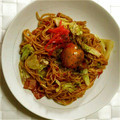 ma___111's cooksnap of when they made キャベツと桜えび๑焦がし焼きそば❤.