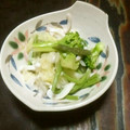塩さば（旧田代在住）'s cooksnap of when they made 新たまの和え物～柚子胡椒マヨ.