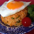 犬神おにこ's cooksnap of when they made 野菜が甘〜い♪ネコムライス エッグ.