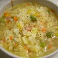 てーぶるすぷーん's cooksnap of when they made ♡押し麦と野菜のヘルシースープ♡.