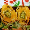 リュウタママ's cooksnap of when they made オクラ入り玉子焼き.