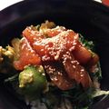 yacoch02's cooksnap of when they made 胡麻香るマグロ丼.