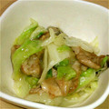 necoyan's cooksnap of when they made 豚こまとレタスのとろみ炒め.