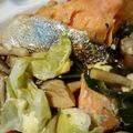 かぼすレモン's cooksnap of when they made フライパンひとつで★鮭のポン酢蒸し.