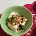 ymmtmai's cooksnap of when they made ✿鮭＊葱＊胡麻の冷奴✿.