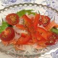 misaーmisa's cooksnap of when they made お刺身用のサーモンで☆カルパッチョ.