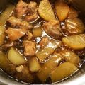 まいちい328's cooksnap of when they made 圧力鍋で簡単☆大根と鶏もも肉の煮物.