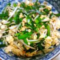 クリームパンパン's cooksnap of when they made 簡単☆にら玉もやし炒め.