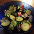 とばまつり's cooksnap of when they made たこときゅうりとわかめの酢の物.
