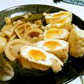 kissa8000's cooksnap of when they made 油揚げでたまごきんちゃく♪.