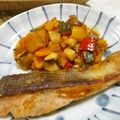 Haru Haru's cooksnap of when they made フライパン無傷♪鮭のムニエル.