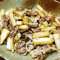 みゅ～りん's cooksnap of when they made 長芋と大葉の炒め物.