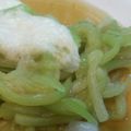 indigo1987's cooksnap of when they made 柚子胡椒とろろ de ナス麺.