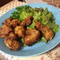 マルルル's cooksnap of when they made 胸肉で、塩麹にんにくのジューシー唐揚げ.