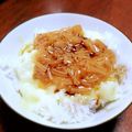 saoriiin☆'s cooksnap of when they made とろ～りチーズのなめたけ丼.