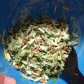 acchiＱＱ's cooksnap of when they made 納豆水菜サラダ.