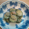イケエリ's cooksnap of when they made きゅうりのごまだれ和え♪.