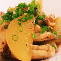 りかそら's cooksnap of when they made 中華鍋で簡単とろ〜り手羽中と大根の煮物♫.