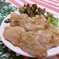 赤い電話's cooksnap of when they made 生姜焼き☆.