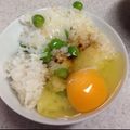 もうらん's cooksnap of when they made 息子が作る朝の定番！玉子かけご飯♪.