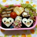 七夕78's cooksnap of when they made 簡単！キャラ弁当☆ペンギンちゃん♪.