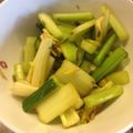 ちえます's cooksnap of when they made 昆布茶できゅうりとセロリの漬物サラダ.