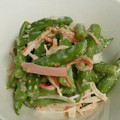 w_moon's cooksnap of when they made 簡単小鉢♪ いんげんとカニカマのマヨ和え.