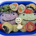 ピッコロ5's cooksnap of when they made キャラ弁☆カエルのピクルス.