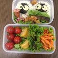 pineappule's cooksnap of when they made まっくろくろすけ＊ひじきキャラ弁おにぎり.