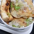 hozunyam's cooksnap of when they made 絶品☆油揚げのつまみ納豆キムチ(写真).