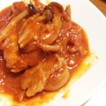 しぃーーーか's cooksnap of when they made 鶏肉としめじのトマト煮込み.