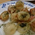masatonton's cooksnap of when they made たこ焼きみたいな・・・ちくわ天.
