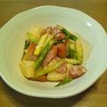 ayatake23's cooksnap of when they made アスパラポテトの塩麹炒め♪簡単に☆.