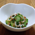 さやねぇ☆'s cooksnap of when they made 簡単さっぱり♪きゅうりと竹輪の梅あえ.