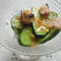 上手にできるかな's cooksnap of when they made いかときゅうりの和トースト♪.