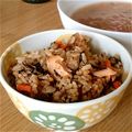 かなそらぱん's cooksnap of when they made 塩こんぶで　炊き込みご飯.