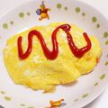 teamTKM's cooksnap of when they made 簡単オムライス(˘ω˘).