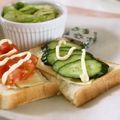 ガメコ's cooksnap of when they made チーズときゅうりのトースト.