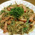 hitomiria's cooksnap of when they made 糸こんにゃくと舞茸とベーコンの炒め煮★.