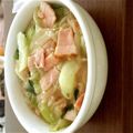 stsxxxkor's cooksnap of when they made チンゲン菜もやしベーコンあんかけ（覚書）.