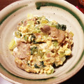 ブりゃん's cooksnap of when they made 豚と青梗菜の梅たまごとじ丼.